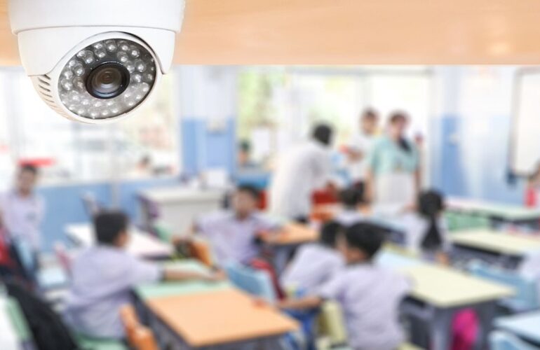 CCTV security service for school building in gurgaon